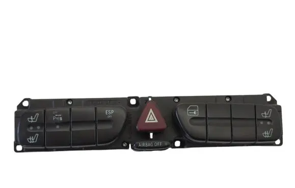 Mercedes-Benz C W203 Hazard light switch 2038217558 3306540200 20836988001
