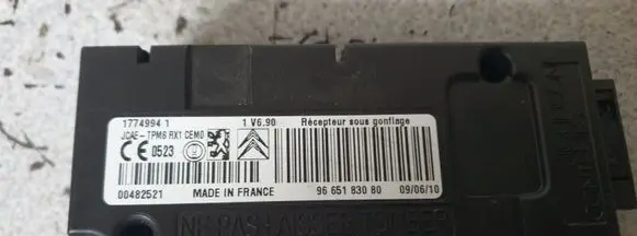 Peugeot 3008 I Bluetooth control unit module 9655655080