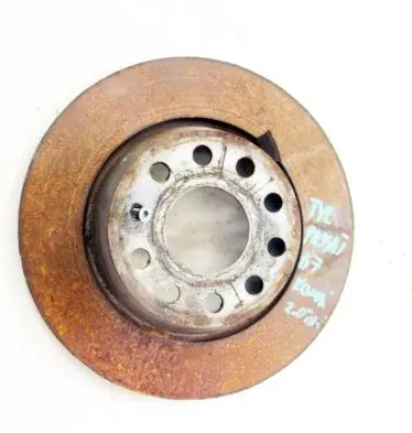 Volkswagen PASSAT B7 Rear brake disc