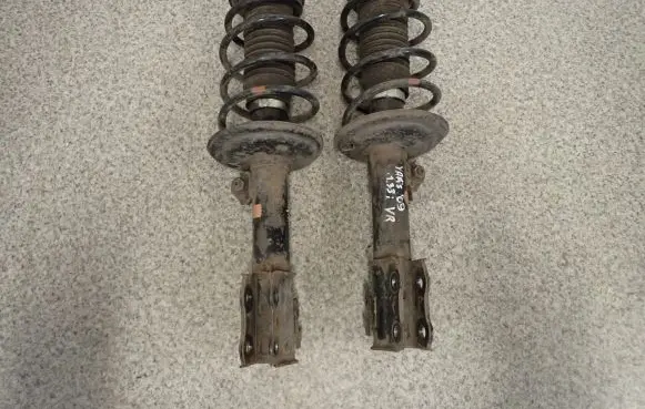 Toyota Yaris Front shock absorber with coil spring