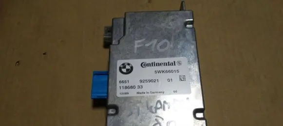 BMW 5 F10 F11 Trunk lid opening control unit 9259021F10