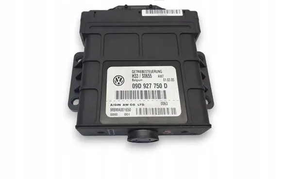 Volkswagen Touareg I Gearbox control unit/module 09D927750D