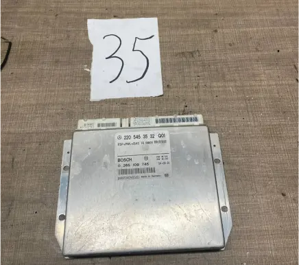Mercedes-Benz S W220 ESP (stability system) control unit 2205453532 0265109745 DKKP34040120