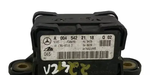 Mercedes-Benz S W221 ESP acceleration yaw rate sensor A0045422118