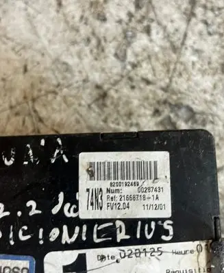 Renault Laguna II Fuse module 8200192469 216687181A