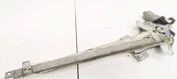 Front door window regulator with motor