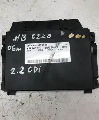 Mercedes-Benz C W203 Gearbox control unit/module A0345454332