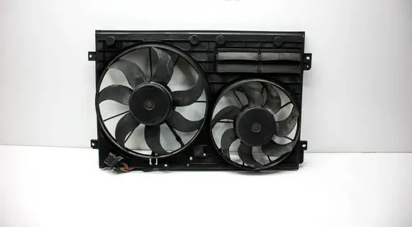 Volkswagen PASSAT CC Radiator cooling fan shroud 1K0121223 1K0121207BC