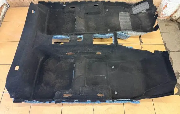 Volkswagen Polo VI Front floor carpet liner 2G1863367A 2G0863919