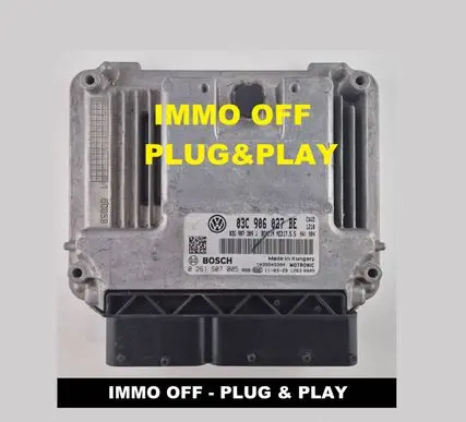 Volkswagen Tiguan Engine control unit/module 03C906027BE 0261S07005 03C907309J