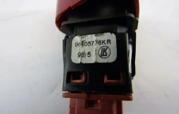 Citroen C2 Hazard light switch 9605776KR