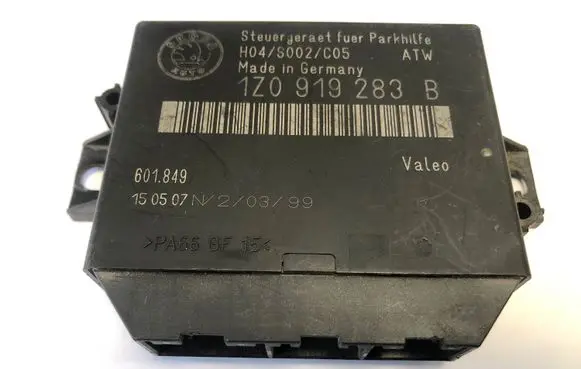 Volkswagen Golf V Parking PDC control unit/module 1Z0919283B