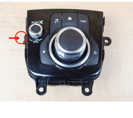 Mazda 3 III Head unit multimedia control B45A66CM0C