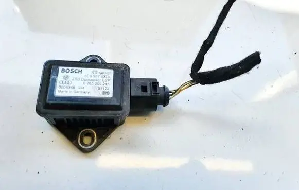 Audi A4 S4 B6 8E 8H ESP acceleration yaw rate sensor 8e0907637a 0265005245