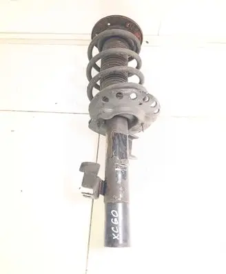 Front shock absorber with coil spring