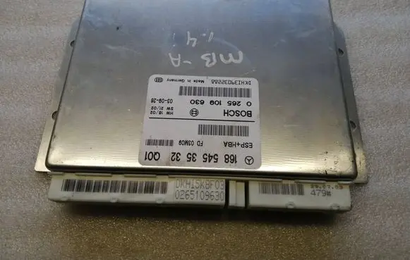 ESP (stability system) control unit