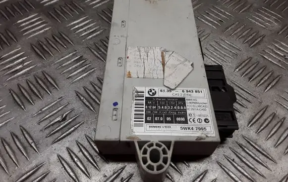 BMW 5 E60 E61 CAS control unit/module 61356943851 5WK47995 LX8CAS2