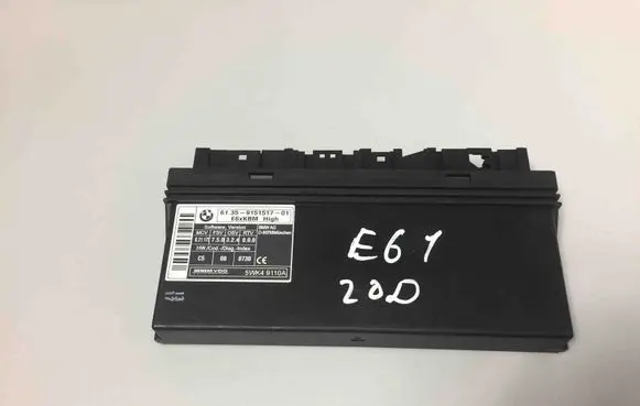 BMW 5 E60 E61 Central body control module 9176070 9168835