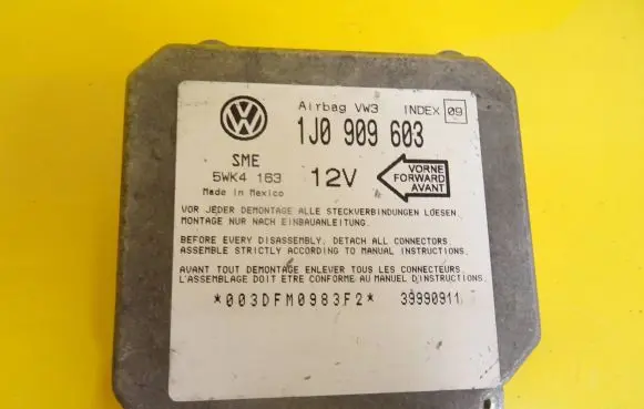 Seat Ibiza II (6k) Airbag control unit/module 1J0909603