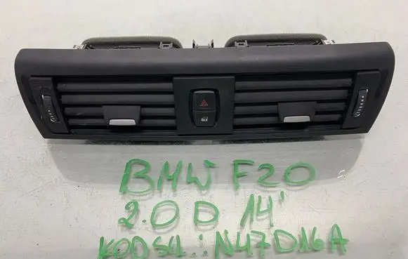 BMW 1 F20 F21 Dashboard side air vent grill/cover trim 9205357