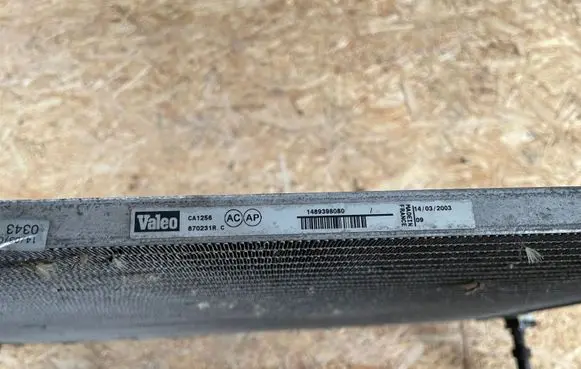 Peugeot 807 A/C cooling radiator (condenser) 1489398080