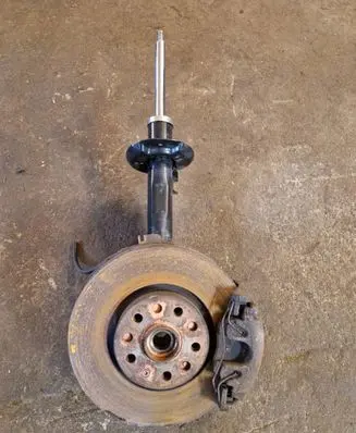 Volkswagen PASSAT B7 Front wheel hub spindle knuckle