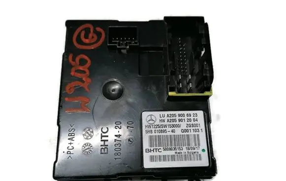 Mercedes-Benz C W205 Air conditioner control unit module A2059006923 5HB01089540 A2059012004