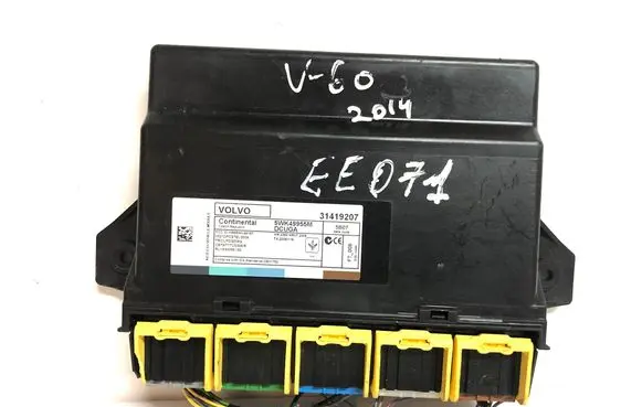 Volvo V60 Keyless (KESSY) go control unit/module 31419207