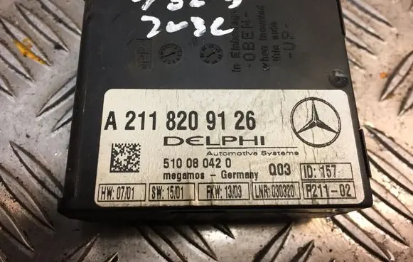 Mercedes-Benz C W203 Alarm control unit/module A2118209126 2118209126