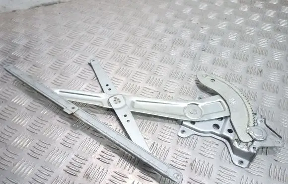 Front window lifting mechanism without motor