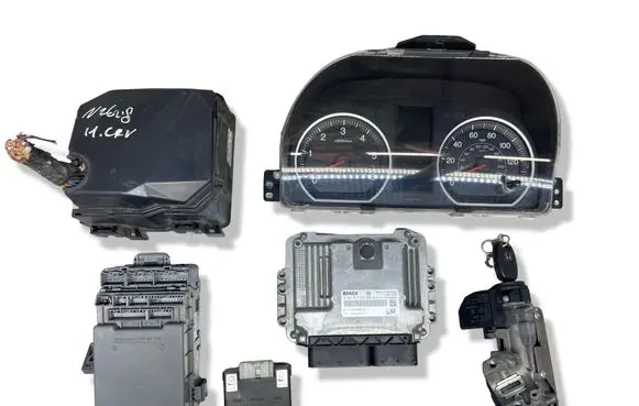 Honda CR-V Engine ECU kit and lock set 0281013633 37820R06E17 1039S28649