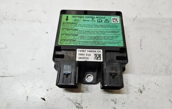 Ford Fiesta Airbag control unit/module 2S6T14B056EK 28020742