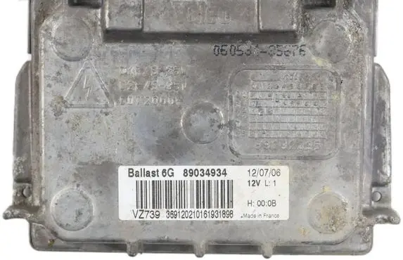 Opel Vectra C Headlight ballast module Xenon 89034934