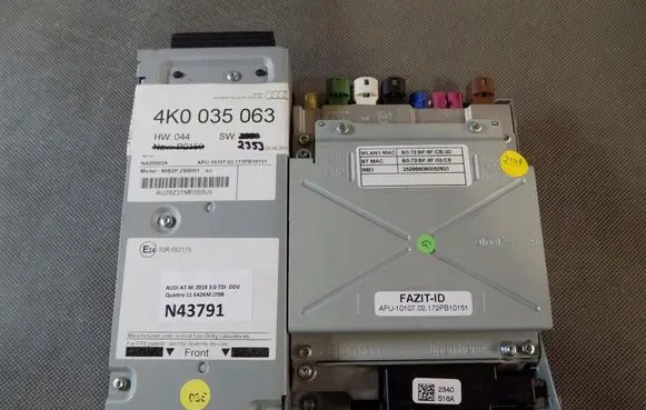 Audi A7 S7 4K8 MMI control unit 