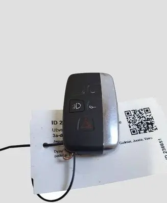 Jaguar XF X250 Ignition key/card