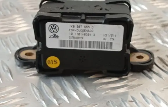 Seat Toledo III (5P) ESP acceleration yaw rate sensor 1K0907655D CU75K18YY9