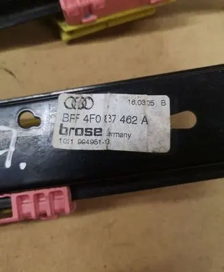 Audi A6 S6 C6 4F Front window lifting mechanism without motor 4F0837462A