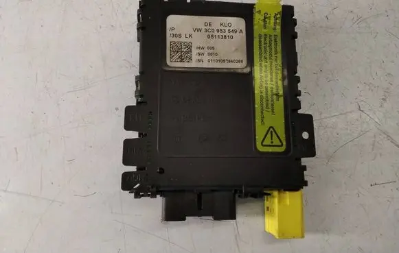 Volkswagen PASSAT B6 Steering angle sensor 3C0953549A 05113810 01101052940268