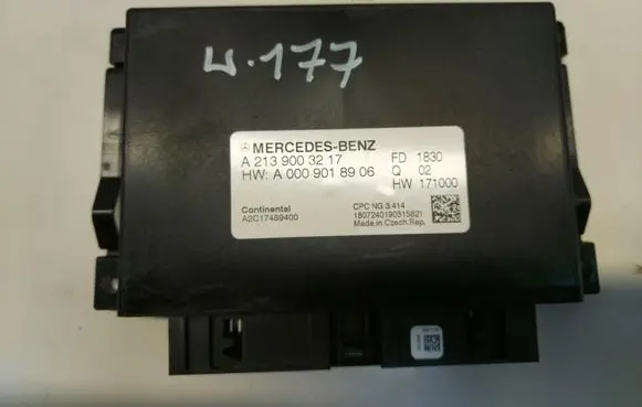 Mercedes-Benz A W177 Gearbox control unit/module a2139003217