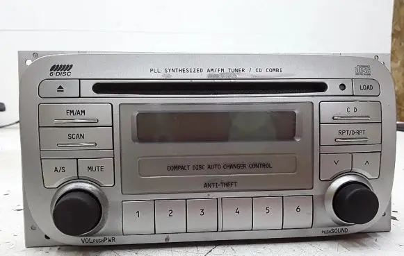 Suzuki Aerio Radio/CD/DVD/GPS head unit 3910159j60