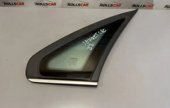 Volvo S80 Rear vent window glass 43R001105