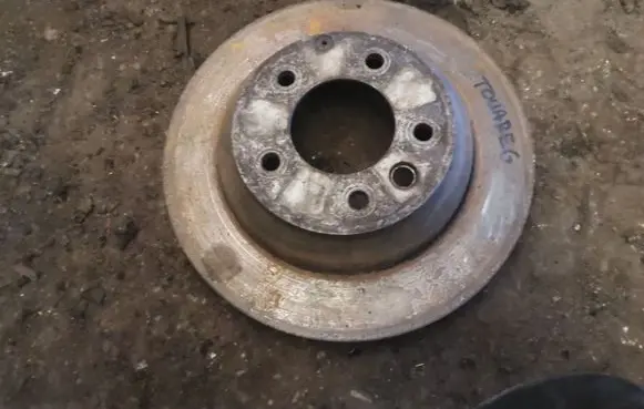 Volkswagen Touareg I Rear brake disc