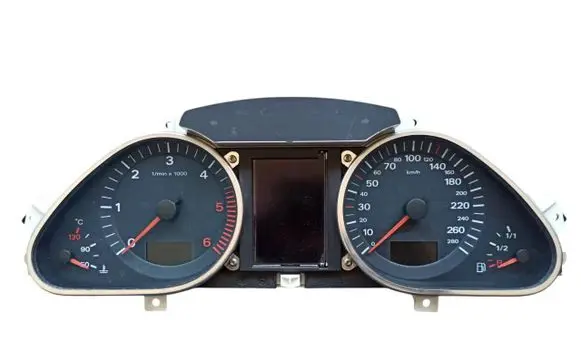 Audi A6 S6 C6 4F Speedometer (instrument cluster) 4F0920900S 4F0910900A