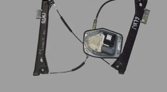 Volkswagen Scirocco Front door window regulator with motor 1K8837402N