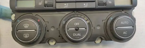 Volkswagen PASSAT B6 Climate control unit 3C0907044DA 5HB01010621