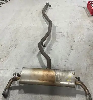 BMW X5 E70 Double Muffler 7600219 77423510 7742351