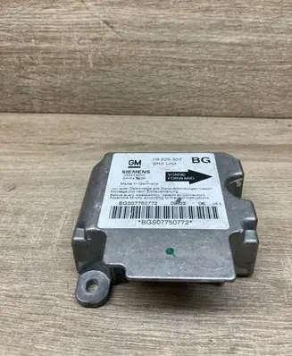 Opel Zafira A Airbag control unit/module 09229303 5WK42926