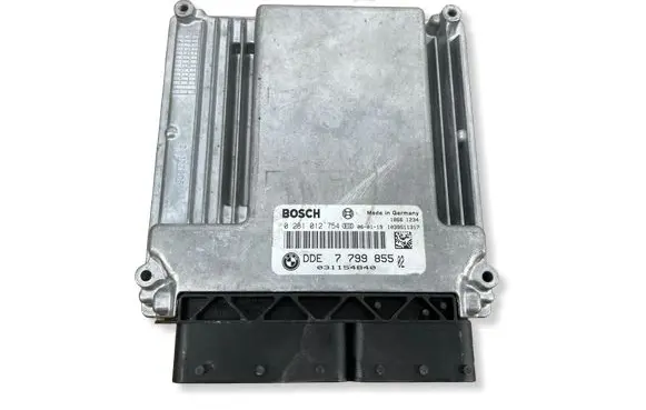 BMW 5 E60 E61 Engine control unit/module 7799855 0281012754