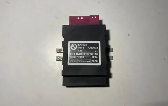 BMW 5 E60 E61 Fuel injection pump control unit/module 7203993
