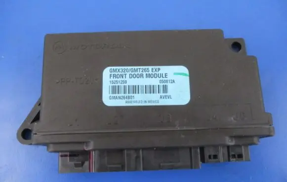 Cadillac CTS Comfort/convenience module 15251259